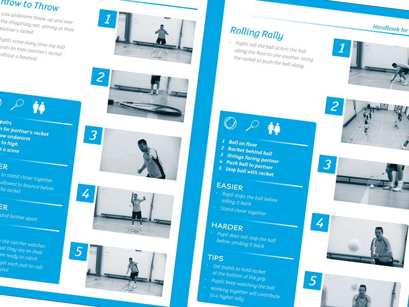 Multi page handbook created in InDesign and saved as a print ready artwork PDF by Freelance Artworker Brighton