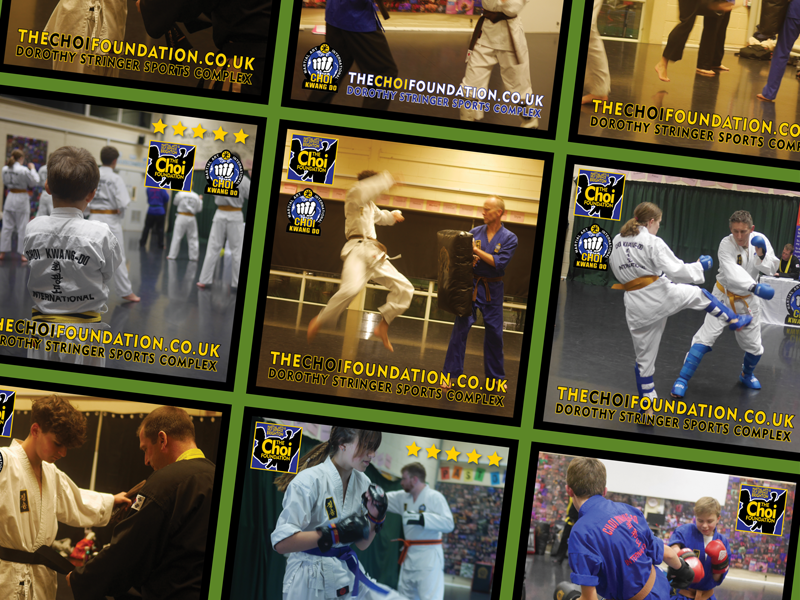 Freelance Artworker Brighton for The Choi Foundation Martial Arts Classes