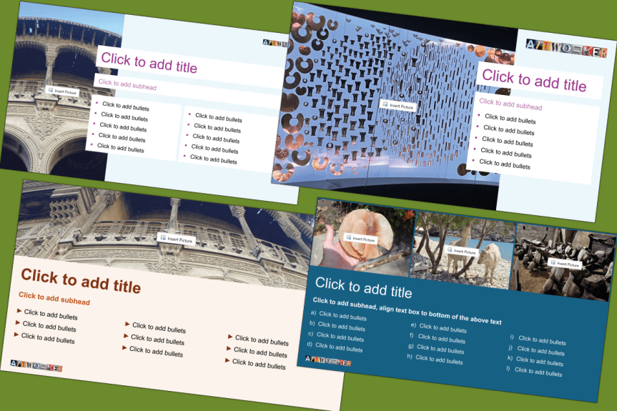 Freelance Artworker Brighton creates and maintains PowerPoint templates 2026