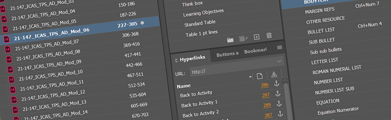 InDesign artworker desktop publisher freelance Sarahjane Jackson